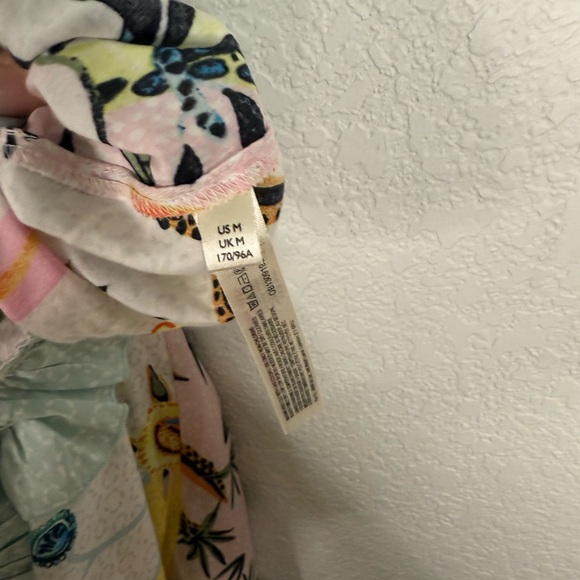 NWT Anthropologie Margaux Floral Multi color Sleeveless nightgown loungewear - Picture 10 of 12